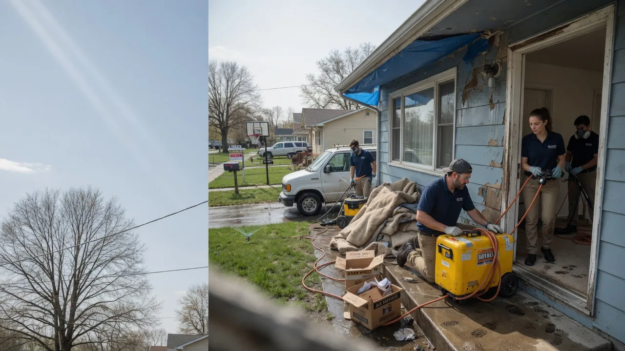 Basement Flood Cleanup in Hamlin, TX near me